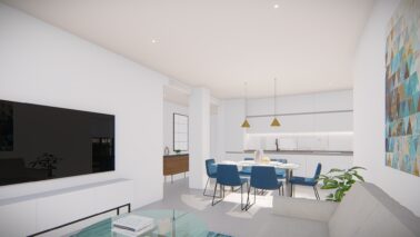 Newly built penthouses next to Playa Paraiso, Villajoyosa