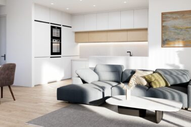 Newly built bungalow on ground floor for sale in Finestrat