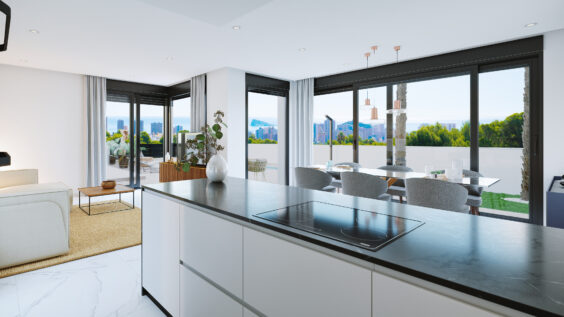 Villa de lujo de obra nueva en Sierra Cortina, Finestrat
