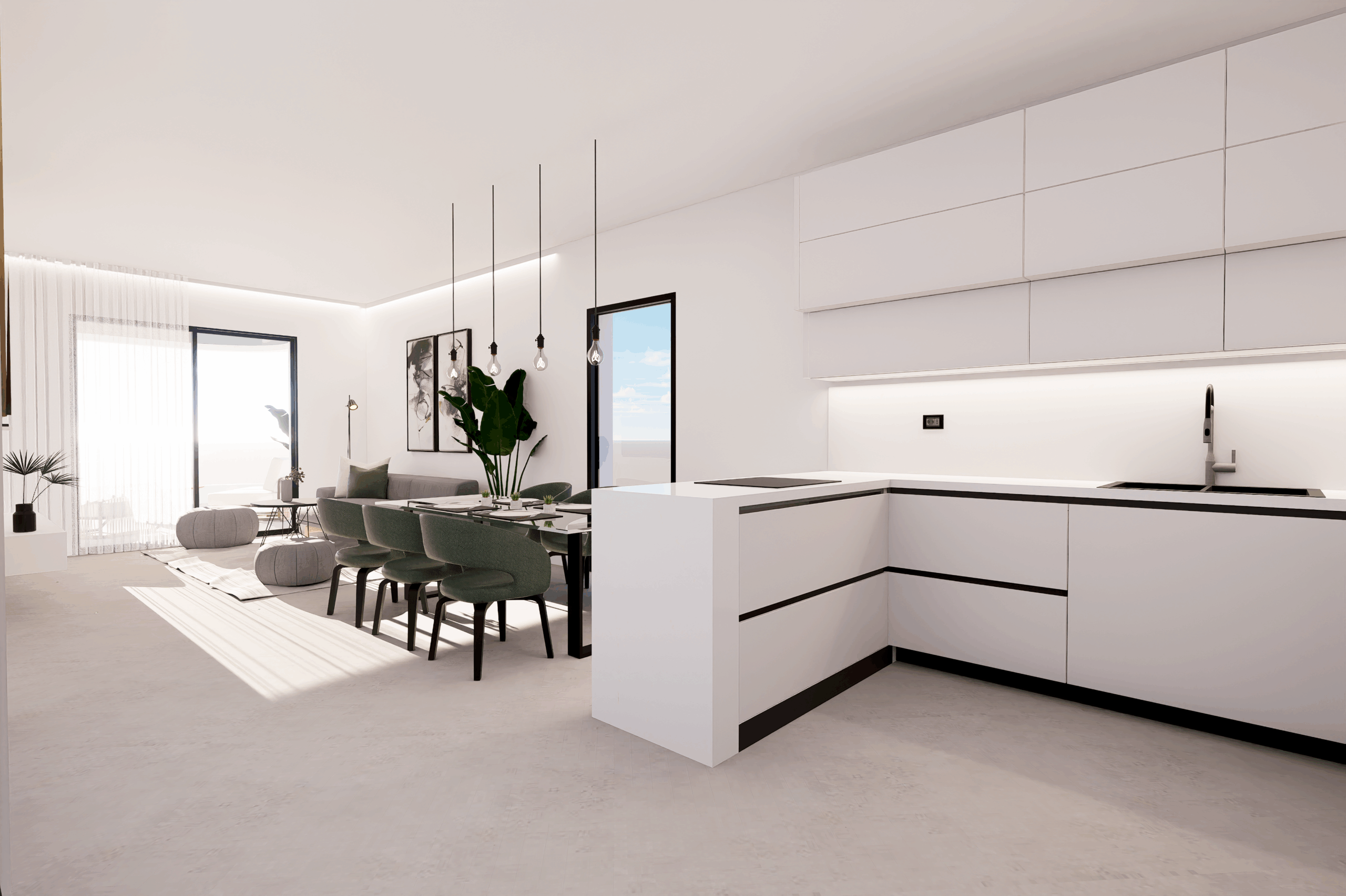 Lovely newly built penthouses in Finestrat