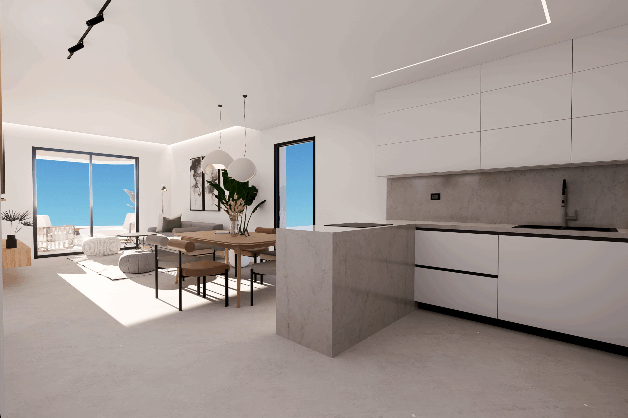 Lovely newly built penthouses in Finestrat