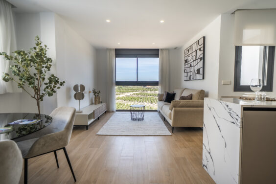 Villas de obra nueva con piscina privada y ascensor