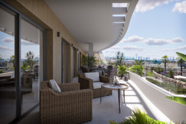 Modern three bedroom apartment in a luxury resort in Finestrat