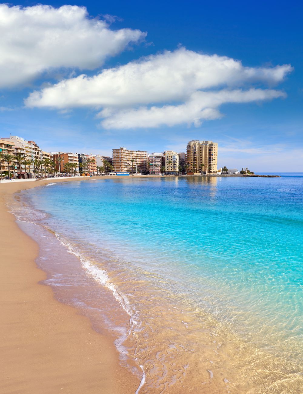 Playa Del Cura Beach in Torrevieja