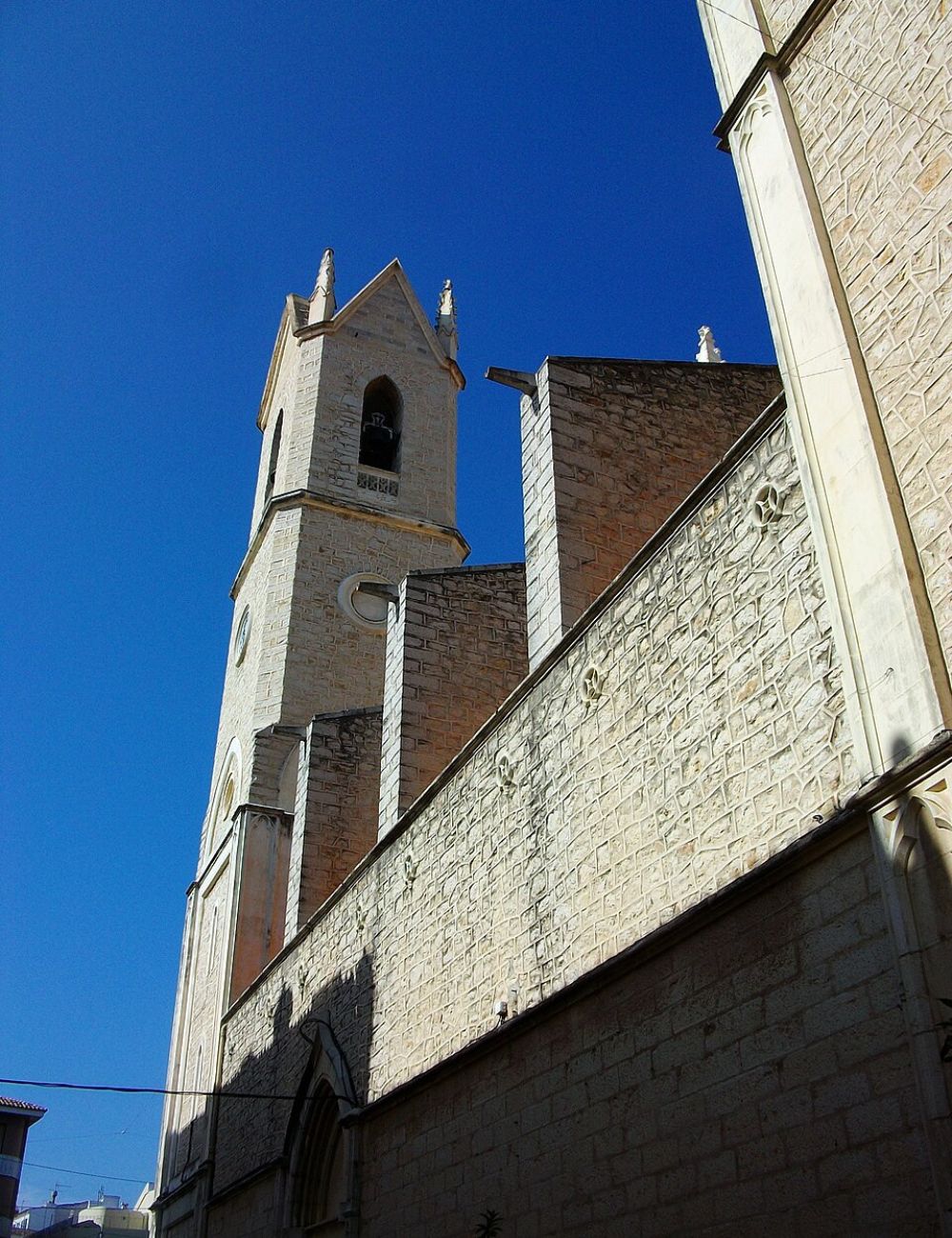 The Church of the Puríssima Xiqueta in Benissa, Costa Blanca